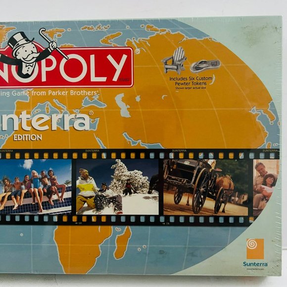 Vintage‎ Monopoly Sunterra Edition Board Game Hasbro USAopoly New Sealed - Picture 3 of 7